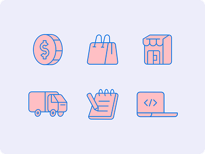 🛒 Ecommerce Icons ecommerce icons iconset uidesign vectoricons