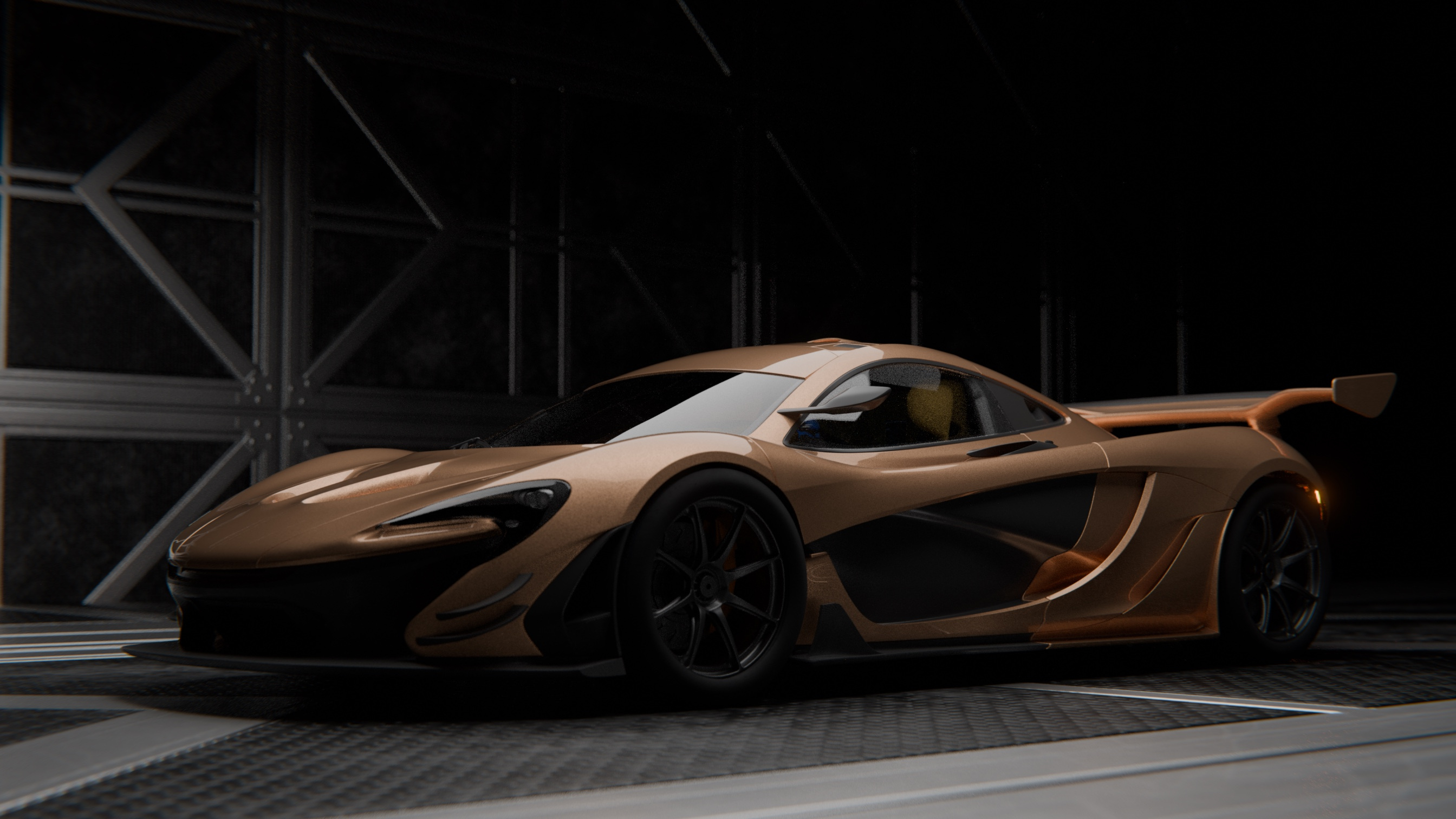 Hypercar Realism: 3D Rendering of a McLaren 3d