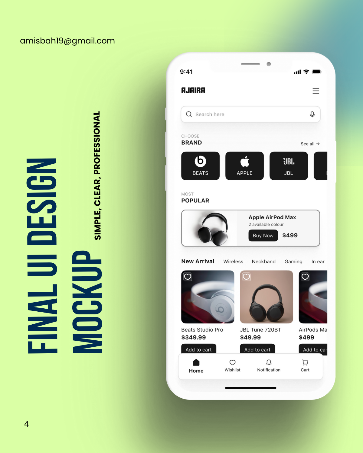 Let me know your thought. Open to work. clean design ecommerce app design figma app design graphic design luxury app design minimal app design mobile app design modern and minimal design product design recent ui design ui ui des ui design uiuxdesign
