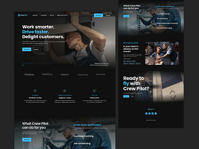 CrewPilot: Where Smart Service Meets Sharp Design portfolio