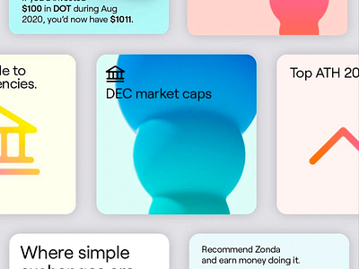 Colorful Card-Based Branding System abstract brand branding branding system card based card layout colorful identity composition content blocks data display design leverages finance design fintech branding grid structure icon system modern look product branding rounded cards user friendly visual blocks