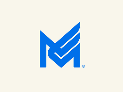 M + E + Wing mark branding design geometry icon illustration letter logo mark me minimalism wing