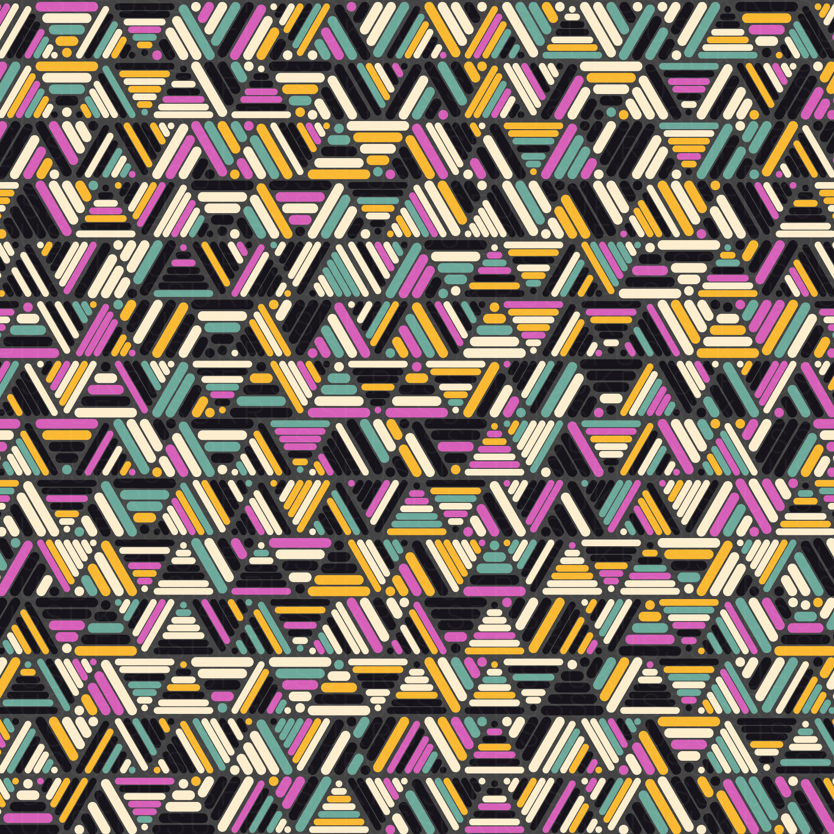 Liquorice estampa generative geometric pattern pattern design