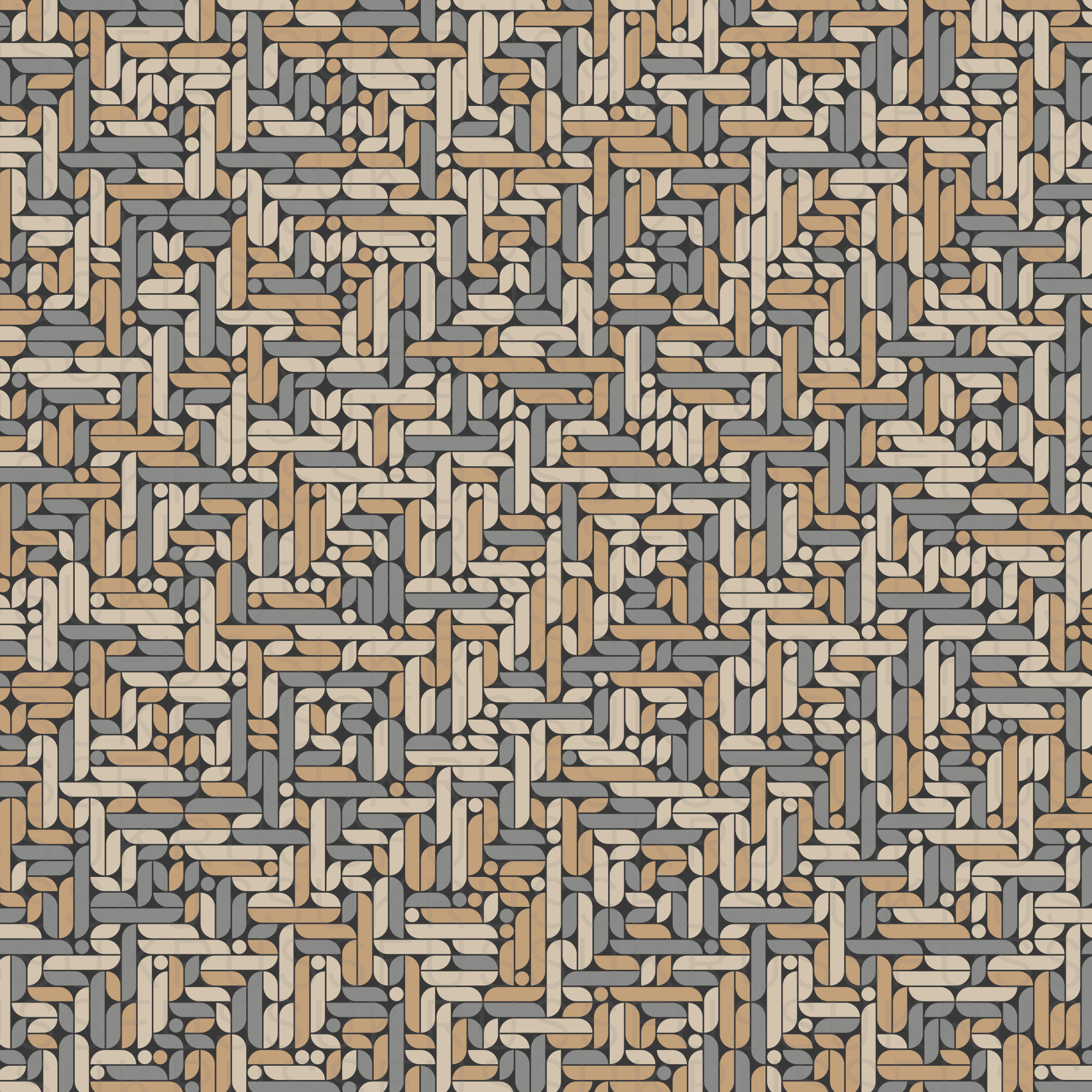 Foundation estampa generative geometric illustration pattern pattern design