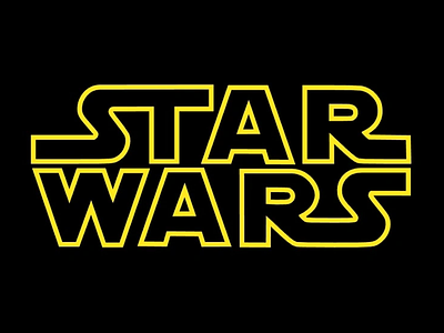 Iconic Sci-Fi Logo Redesign Concept branding branding concept cinematic identity entertainment brand famous franchise franchise logo futuristic logo graphic logo iconic lettering logo design movie branding pop culture retro sci fi strong identity timeless design typography visual impact yellow outline