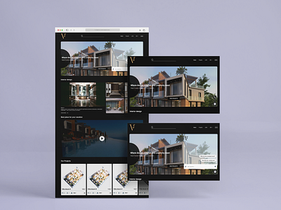 V development Web design app branding design graphic design illustration logo typography ui ux vector
