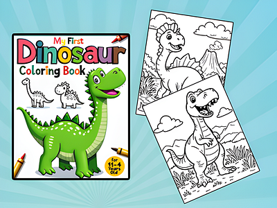 Dinnosaur coloring book for kids coloring book for kids dinosaur dinosaur coloring
