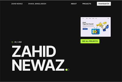Portfolio Website figma landing page portfolio uiux website