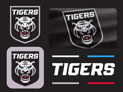 Tigers mascot sports logo sports mascot tiger tiger badge tiger design tiger logo tiger mascot tiger sports logo tigers