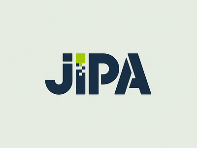 Geometric Logo Design for ‘JIPA’ – Modern Marketing Wordmark branding design graphic design illustration logo logo design typography ui ux vector
