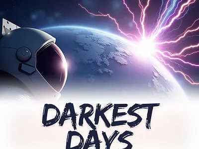 Advertisement for a New Show (Darkest Days) banner design branding canva design graphic design illustration logo product design social media branding ui