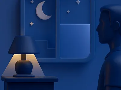 Enjoy Peaceful Nights with House Window Tinting 3d 3d night scene house window tinting privacy moon night security film window window film