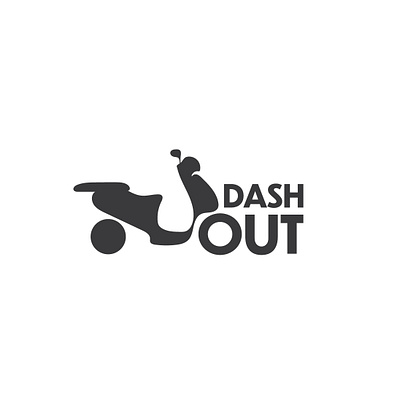 Dash Out adobe illustrator food logo graphic design illustration logo scooter vector vesper
