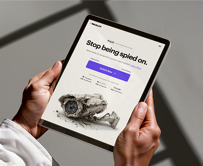 Really design design strategy framer landing page telecom ui design user experience ux design web design website design