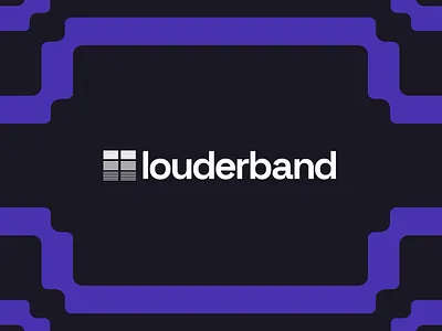 Louderband - Branding animation bands branding design graphic design latin america latinoamerica logo motion graphics music musica patterns rock roselab ui