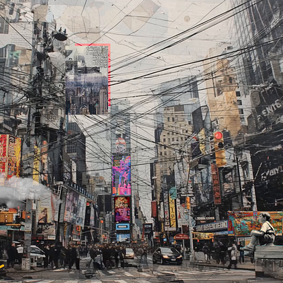 A maze of movement, madness, and neon dreams. 2danimation aniamtion cityscape design gif motiongraphics