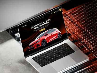 Hustle Car Detailing branding car cleaning website car detailing web car wash web car washing web design detailing website ui uiux uxui webdesign