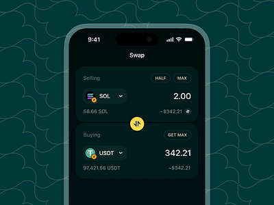 Crypto Exchange Flow animation branding crypto design exchange illustration logo nft ui ux wallet