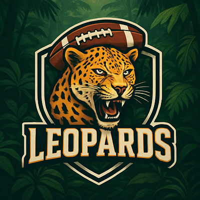 Leopard Football Logo animation branding graphic design logo