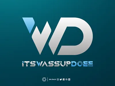 itswassupdoee Logo 3d animation graphic design logo