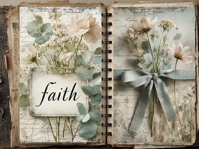 Herbal Meadow Garden nature journaling kit