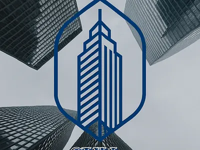 Sky High Apartment Logo branding graphic design logo