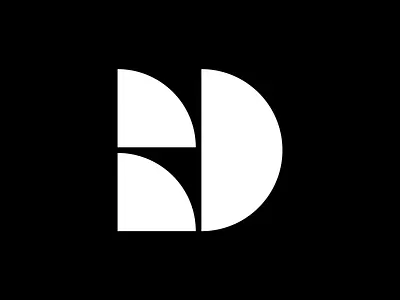 N + D geometric abstract logo abstract logo d d logo geometric abstract logo geometric logo letters logo logo logo combination monogram monogram logo n n logo nd nd logo nd monogram personal logo semicircle semicircle logo