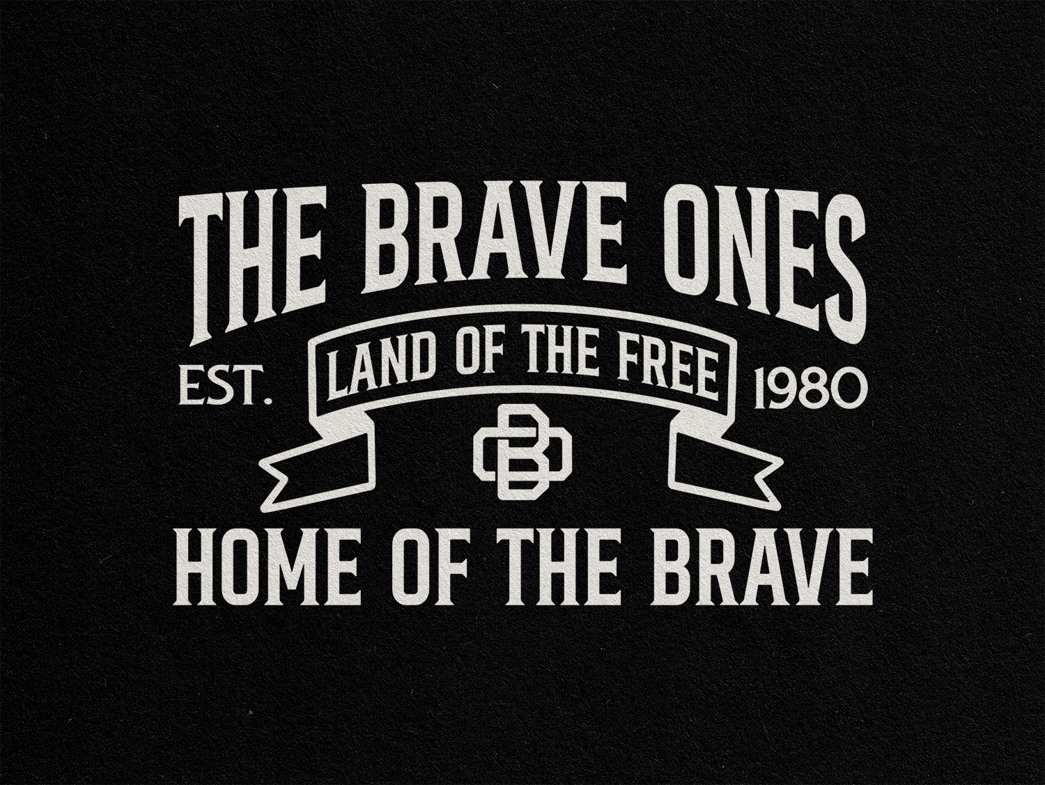 The Brave Ones Merch apparel badge brand design brand identity branding font hat lockup logo merch monogram outdoors premium quality shirt
