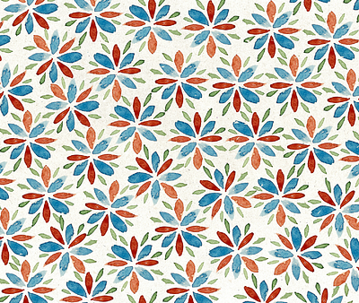 Tuscany ✷ Pattern ✷ Passion project adriatic blue botanic chalk illustration italy watercolor