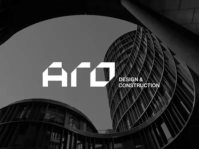 Aro Construction - Logo Animation animation architect brand identity branding construction habito hatypo layout logo logo animation logo design minimalist logo