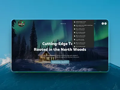 Squatch Tech IT Solutions Platform icon design