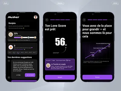 Live Streaming Mobile App Design app design dark mode design grow relationship interface landign page life life control app live streaming mobile app product design ui ux website