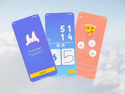 Lrrrn. – Fun Learning App for Kids branding children app clean design educational app flat design game mobile interactive learning landing page learning app logo mobile app