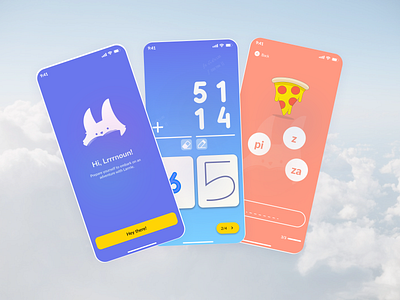 Lrrrn. – Fun Learning App for Kids branding children app clean design educational app flat design game mobile interactive learning landing page learning app logo mobile app