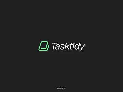 Tasktidy identity design ai logo brand book brand mark branding design identity logo logo designer modern logo task management logo typography visual identity