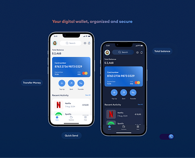 Online Banking App appdesign dailyui design mobiledesign onlinebanking ui uidesign uiinspiration uiux uiuxdesign userexperience userinterface uxdesign