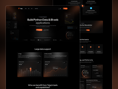 AI Website Design ai ai dashboard design developer platform landing page minimal modern ui redesign saas tech tech website uiux uiux design web design webapp website design