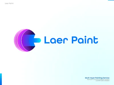 Laer Paint Logo Design | Painting Logo Design | DesignoFly brand identity branding brush logo color paint colorful designofly ks ajay laer paint layer paint layer paint logo lear paint logo logo design paint brand paint color paint logo paint logo design painting brush painting design painting logo