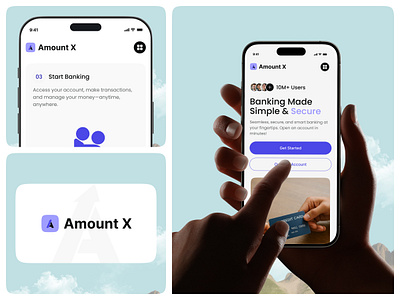 Digital Banking — Mobile-First Responsive Design app bank banking interface mobile popular product service startup ui ux web