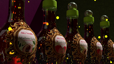 A Baroque Beverage with Extra Drama playful identity