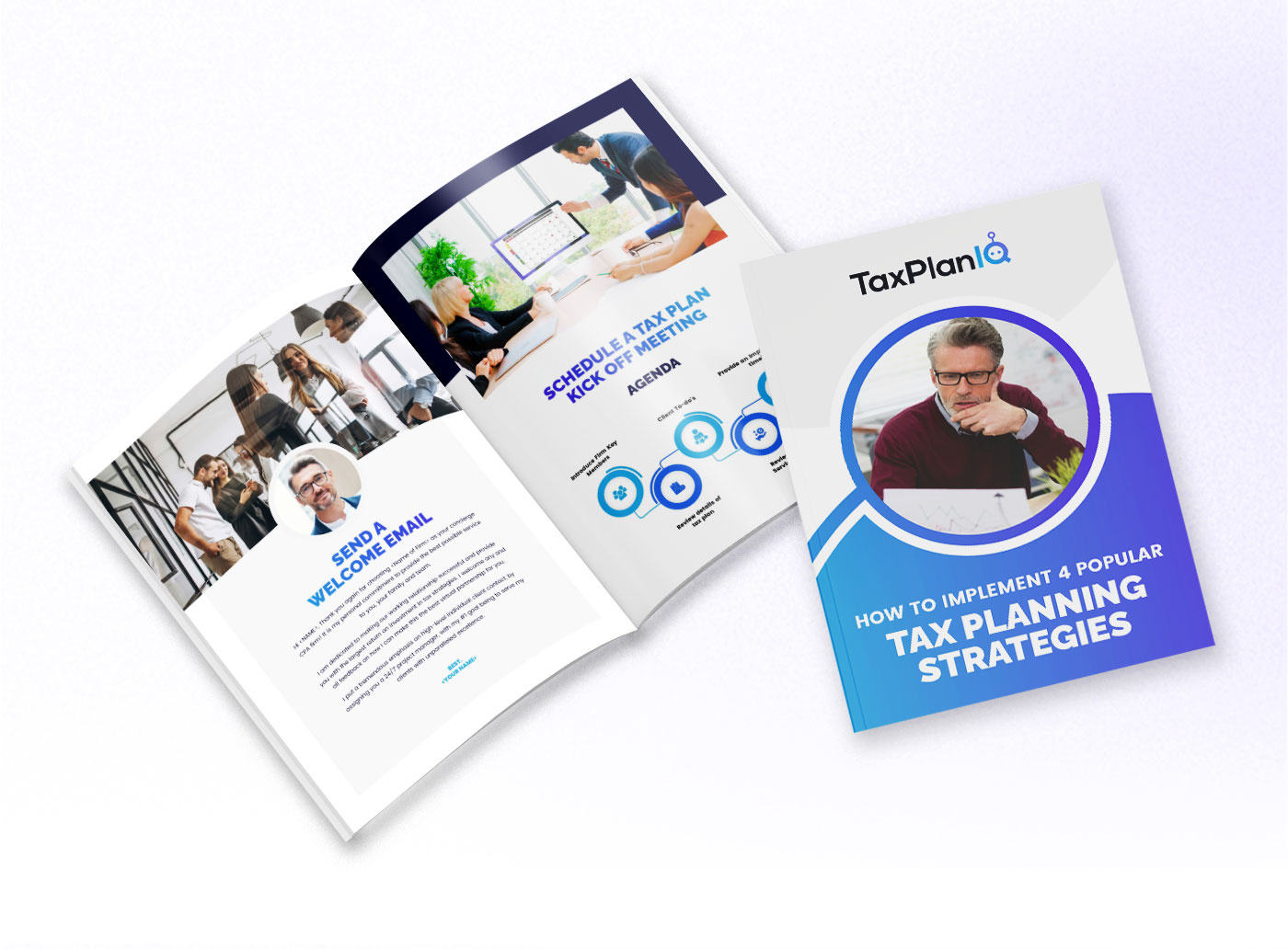 Tax Planning Strategies - Ebook branding brochure brochure design case study consultant digital brochure ebook graphic design layout design tax
