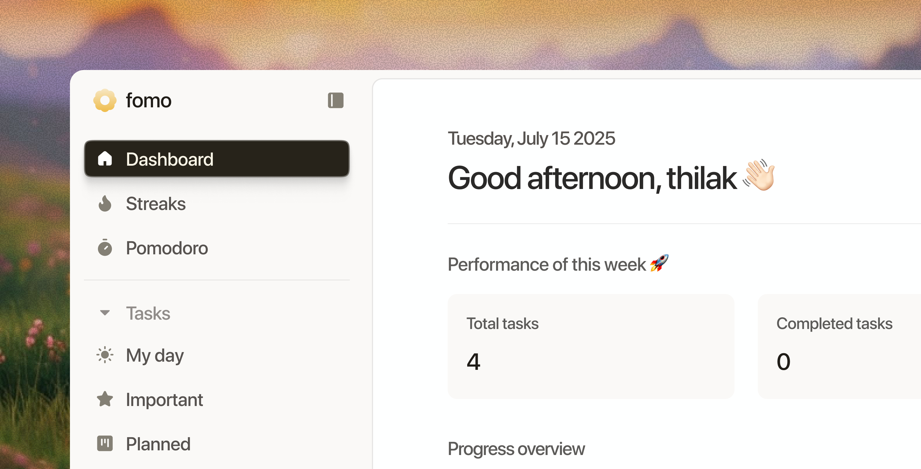 Personal to-do-list 3d animation app design branding empty state graphic design hero section product design saas desing ui