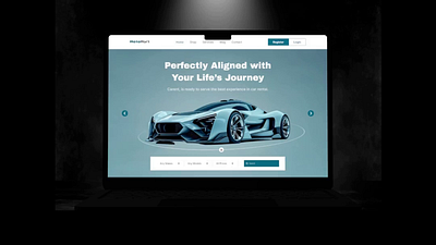Luxury Meets Speed – Car Landing Page auto marketplace automotive design car website clean creative design figma glassmorphism landing page landing page concept landing page ui minimal ui modern ui premium design ui design ui inspiration vehicle landing page website
