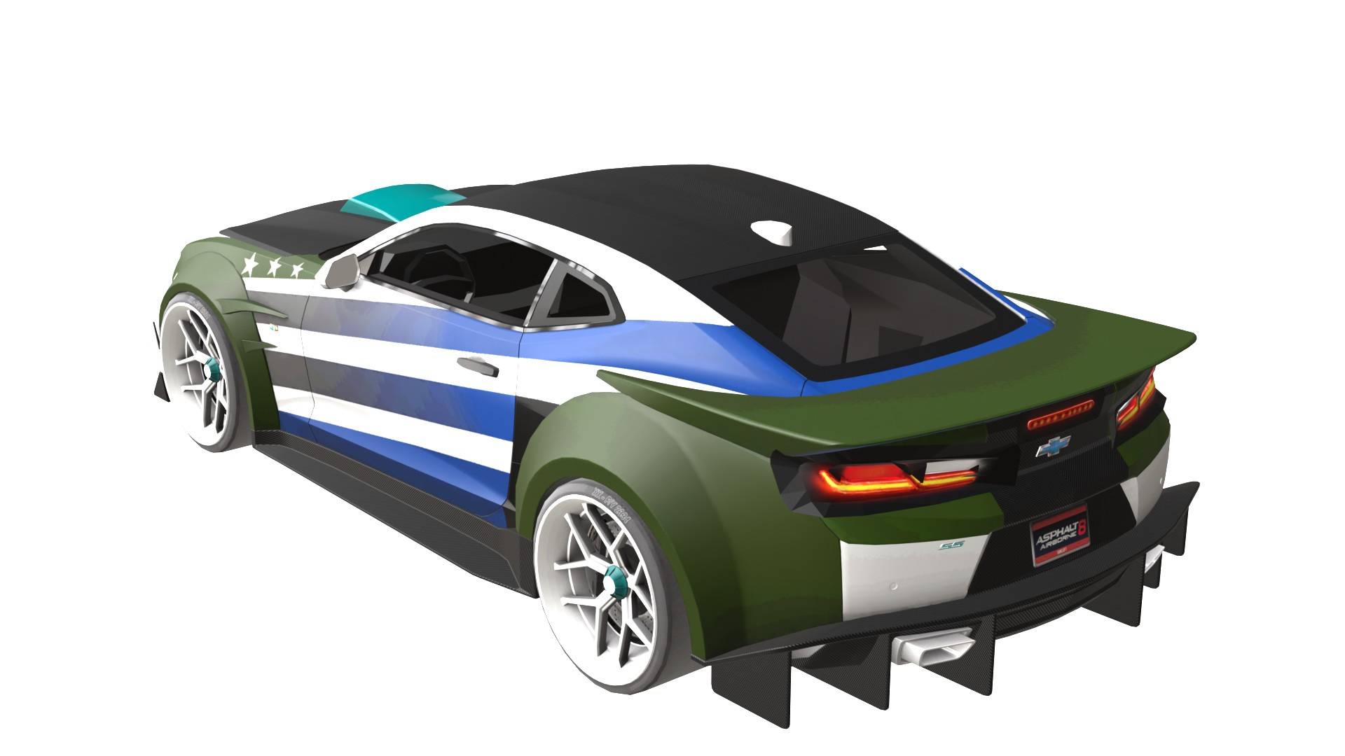 Example of 2022 Chevrolet Camaro 3D Model High