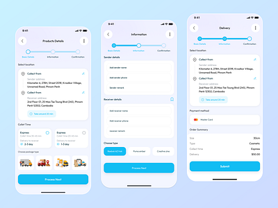 Products Details & Payment method Page UI add payment method app detail details poduct ios minimal design mobile mobile app mobile ui online delivery ordering package tracker payment payment systems product design product details product page shopping ui uiux