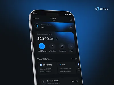 Crypto Card - Crypto & Fintech App banking mobile app blockchain app card app card provider crypto app crypto exchange crypto website cryptocurrency dark theme app fintech app mobile app design telegram bot app wallet app