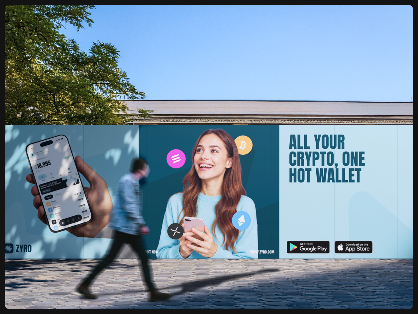 ZYRO - Modern Crypto Hot Wallet Identity by Gass Studio on Dribbble