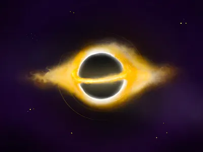 Black hole design graphic design illustration sketch