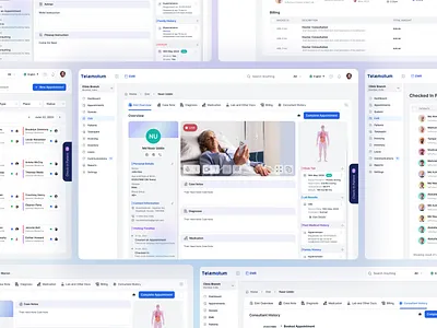 Telematum - Clinic Management SaaS clinicdashboard clinicmanagement dashboarddesign digitalhealthcare emrdesign healthcaresaas healthcaretech healthcareux healthtech healthtechsolutions medicalappdesign medicalsaas medicalsoftware patientmanagement productdesign saasdesign saasdevelopment telehealthsolutions telemedicine uiuxdesign