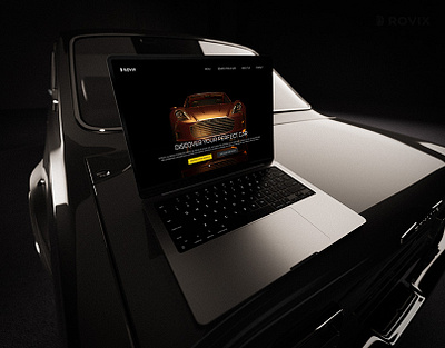 Rovix – Modern Car Marketplace Web Design animation branding design graphic design logo motion graphics ui userexpierience webdesign